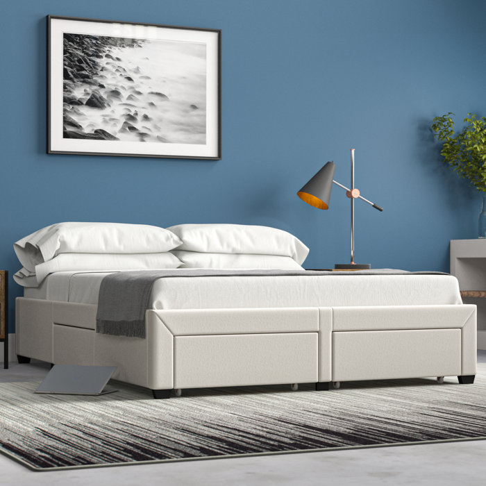 Red Barrel Studio® Braham Upholstered Storage Bed & Reviews Wayfair